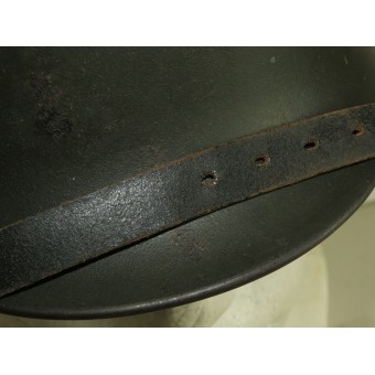 Стальной шлем Вермахта однодекальный м40, Q62. 1942 года выпуска. Espenlaub militaria