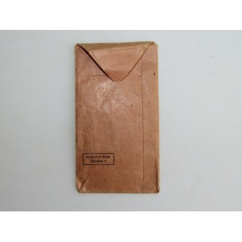 Deschler & Sohn paper bag for Ostmedaille. Espenlaub militaria