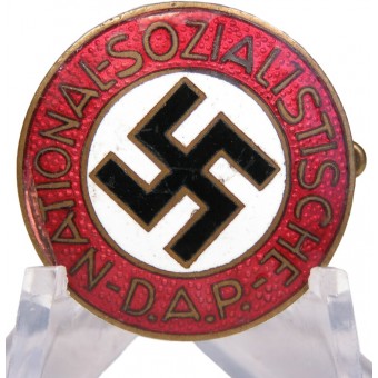 NSDAP party member badge, early issue, late twenties. Espenlaub militaria