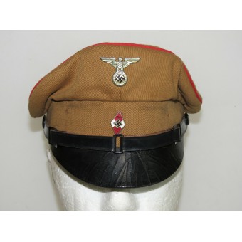 Casquette de service de la jeunesse hitlérienne - HJ Dienstmütze. Espenlaub militaria