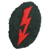 Sleeve patch of a Wehrmacht signalman in an artillery unit