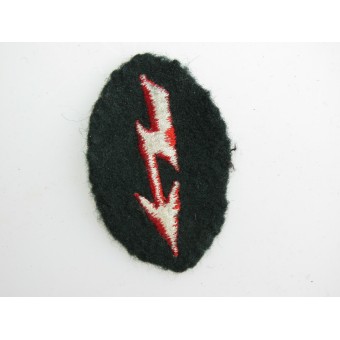 Sleeve patch of a Wehrmacht signalman in an artillery unit. Espenlaub militaria