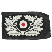 Wehrmacht tank beret cockade, machine wowen