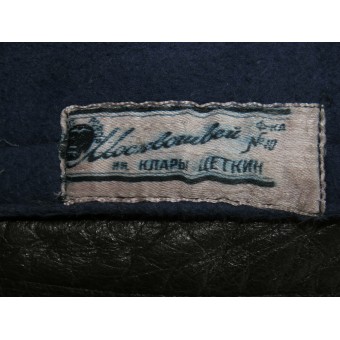 Leather double-breasted coat of the Raglan type, model 1926. Espenlaub militaria