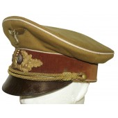 Gorra de dirigente de distrito del NSDAP (Kreisleitung) con ribetes blancos