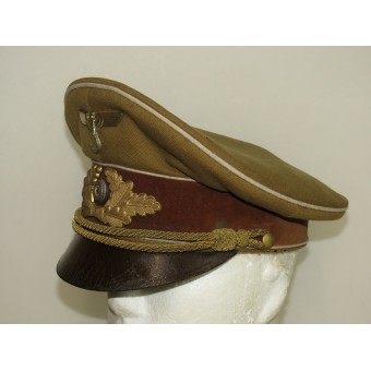 Gorra de dirigente de distrito del NSDAP (Kreisleitung) con ribetes blancos. Espenlaub militaria