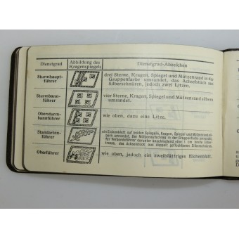 Pocket calendar of 1935. Espenlaub militaria