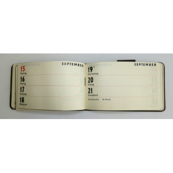 Pocket calendar of 1935. Espenlaub militaria