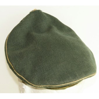 Salty Wehrmacht visor hat with traces of heavy frontline use. Espenlaub militaria