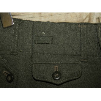 W-SS Pantalones salados de artillería autopropulsada. Espenlaub militaria