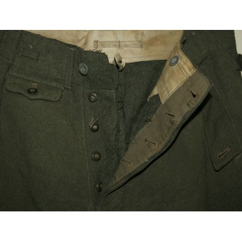 W-SS Pantalones salados de artillería autopropulsada. Espenlaub militaria