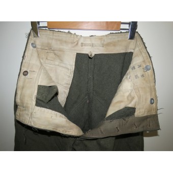 W-SS Pantalones salados de artillería autopropulsada. Espenlaub militaria