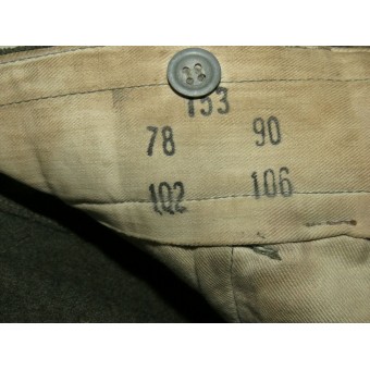 W-SS Pantalones salados de artillería autopropulsada. Espenlaub militaria