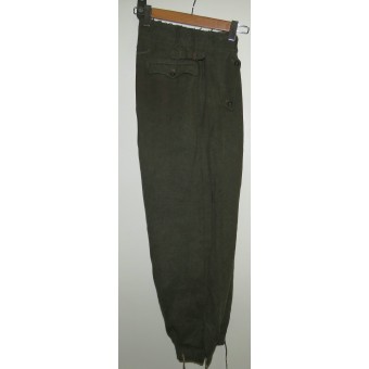 W-SS Pantalones salados de artillería autopropulsada. Espenlaub militaria