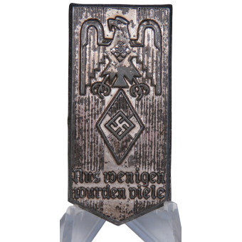 Hitlerjugend Aus Wenigen Wurden Viele Badge. Espenlaub militaria