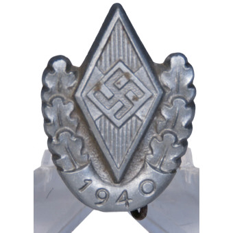 Hitlerjugend Wettkampf Badge 1940 plastic, unmarked. Espenlaub militaria