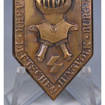 Pfingstlager Deutschen Jungvolk Burg Nanstein Badge 1934. Espenlaub militaria