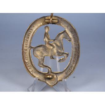 Reiterabzeichen in Gold. Espenlaub militaria