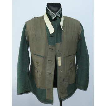 Feldbluse Wehrmacht M36 Der Spieß Panzerabwehrabteilung 8. Espenlaub militaria