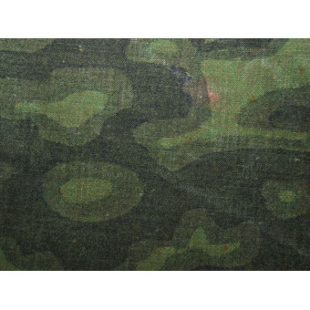 Fragment of Waffen-SS camouflage fabric Rauchtarn. Espenlaub militaria