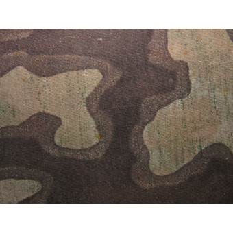 Fragment of Waffen-SS camouflage fabric Rauchtarn. Espenlaub militaria