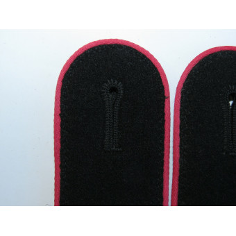 Waffen-SS shoulder boards model 42 for Veterinary units. Espenlaub militaria