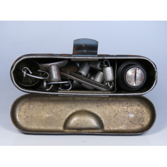 Luftwaffe Mauser K98 cleaning kit ARR43 with oiler. Espenlaub militaria