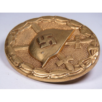 Verwundetenabzeichen 1939 in Gold PKZ 30 Hauptmünzamt Wien. Espenlaub militaria