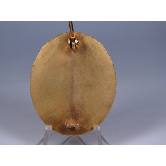 Verwundetenabzeichen 1939 in Gold PKZ 30 Hauptmünzamt Wien. Espenlaub militaria