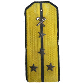 Shoulder board of an Engineer Captain-Lieutenant of the Naval Engineering Service, RKKF Navy