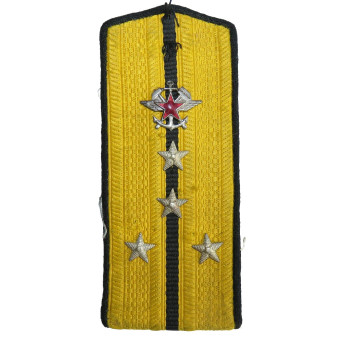 Погон капитана железнодорожных войск РККА