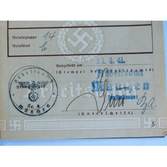 Arbeitsbuch Drittes Reich. Espenlaub militaria