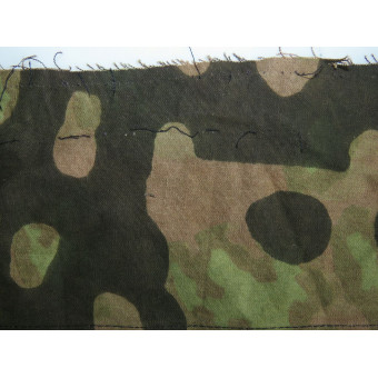 Фрагмент камуфляжной ткани с переходом дубового и платанового узора. Espenlaub militaria