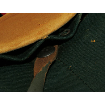 Тропический шлем Вермахта из оливкового фетра с двумя эмблемами. Espenlaub militaria