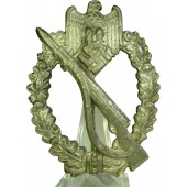 ISA - Infanterie Sturmabzeichen, silver, FLL marked.