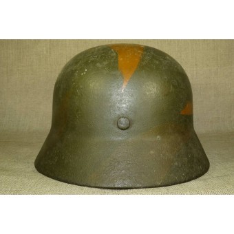 M 40 Heeres ou casque Waffen SS camouflés.. Espenlaub militaria