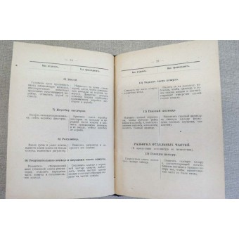 Käsikirja kevyelle konekiväärille M 1915 Lewis, julkaistu vuonna 1923 vuotta.. Espenlaub militaria