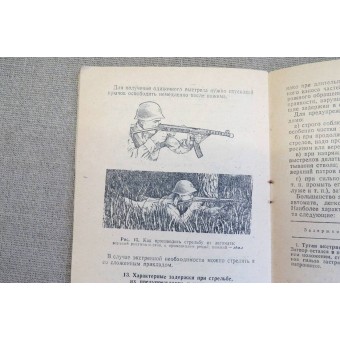Manual for SMG gun  M1943 (PPS), dated 1944.. Espenlaub militaria