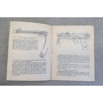 Manual for SMG gun  M1943 (PPS), dated 1944.. Espenlaub militaria