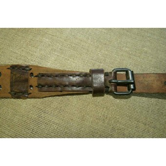 PPD, PPsch läder sling, omgjord från en kanadensisk tillverkad WW1 sling. Espenlaub militaria