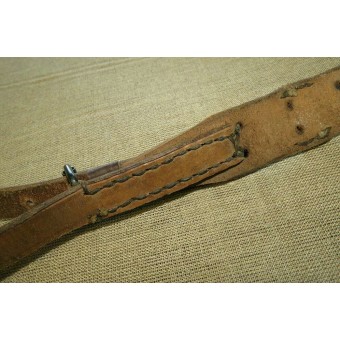 PPD, PPSCH Leather Sling, Redone van een Canadese Made WW1-stroppen. Espenlaub militaria