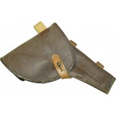 Soviet Russian M 42  universal artificial leather holster, dated 1942.