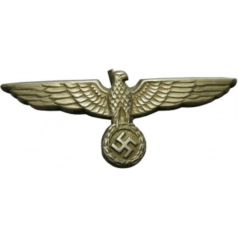 Wehrmacht Heer, erittäin mukava varhainen kotka visiirihattuun. Espenlaub militaria
