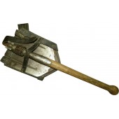 WW2 entrenching tool with cover. Marked "dag 1941"