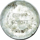 Caja de preservativos alemanes de la 2ª Guerra Mundial 