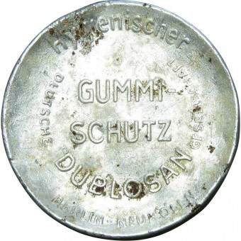Condones WW2 alemán caja Gummi-Schutz. Espenlaub militaria