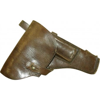 Sovjetisk-ryskt läderhölster från andra världskriget för TT 33-pistol.. Espenlaub militaria