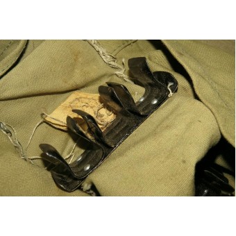 WW2 Sowjetrussische Tasche für die DP-27 Rundmagazine.. Espenlaub militaria
