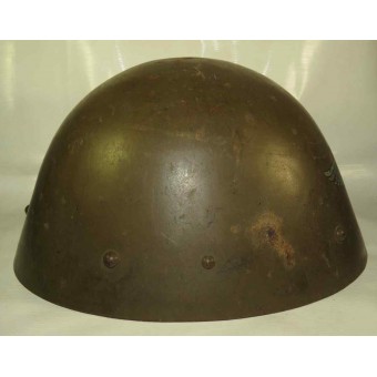 3er Reich Luftschutz re-emitida casco de acero M32 Checa. Espenlaub militaria