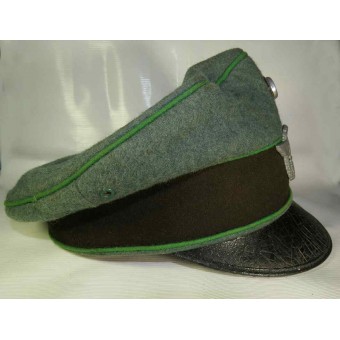 3e Reich WW2 uitgegeven Ordnungspolizei Combat Restyled Visor Hat. Espenlaub militaria
